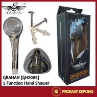 GRAHAN - GH2005 5 Function Handheld Shower Head
