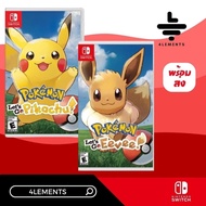 SWITCH POKEMON LET'S GO PIKACHU/EEVEE Z1/MDE (GAME) (ENG)