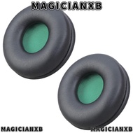 MAGICIANXB Replacement Ear Pads, Memory Foam Breathable Headset Ear Cushions, Plastic Mounting Ring 