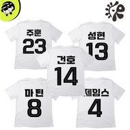 KATUN KUKI Unisex T-shirt CORTIS ALL MEMBERS 24s Combed Cotton/ Regular to Fit Short Sleeve/