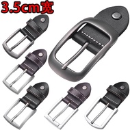 Men Belt Buckle Pin Buckle Belt Buckle Head 35 Belt Head Pants Belt Buckle Head Genuine Leather Belt
