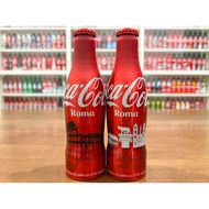 Italy Coca Cola Coke Roma Aluminum Bottle 2016