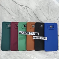 Softcase Pro Camera Silicon Matte Case Full Cover Samsung A6 Plus A750 (2018) C7 Pro C9 Pro J1 2016 