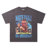 Nate Diaz UFC Player Oversize T-shirt/Nate Diaz T-shirt/UFC T-shirt
