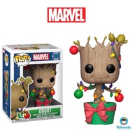 FUNKO POP! Funko POP SALE! Marvel Holiday GOTG - Dancing Groot with Christmas Lights Cheapest