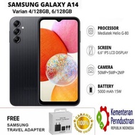 SAMSUNG A14 RAM 4/6 128GB NEW BARU GARANSI RESMI HP HANDPHONE SMART