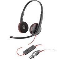 POLY BLACKWIRE 3220 C3220 STEREO USB HEADSET