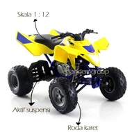 Diecast Miniature Toy Motorcycle Atv Suzuki Quadracer R450