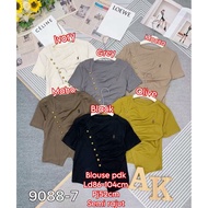 Ak+ Button Blouse pdk ld86-104cm