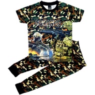 Baju askar budak lelaki sepasang bomba army polis commando nevy paskal 1-5tahun baju askar malaysia 
