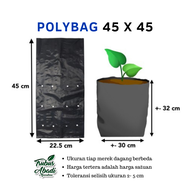 Polybag Tanaman Pot Plastik Media Tanam Polibek Polibag Tanaman Ukuran 15x15 20x20 25x25 30x30 35x35