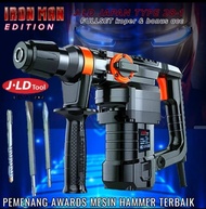 Promo Mesin hammer drill mesin bobok beton Rotary hammer 28mm jld J28-1 bonos mata sds