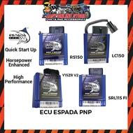 Easy Online Store ECU ESPADA PNP Y15ZR / Y15ZR-V2 / RS150 /SRL 115 FI Motorcycle Accessories Ecu Racing Spare Part Motor
