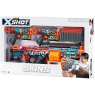 XSHOT Last Stand, Griefer, Flux & Menace  Toy Combo Pack 0f 3 Guns & 48 ,Toy Gun Set for Boys, Girls