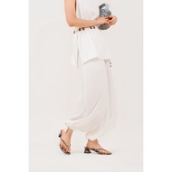 EESOME Jody Harem Pants Off White Women's Aladdin Long Pants/