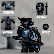 Suitable for Lego Minifigures Building Blocks Dungeons and Dragons Drawing Dragons Knights Dead Drag
