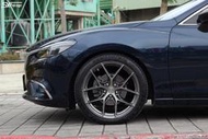 【超鑫國際】 AG M580R 19吋旋壓鋁圈 5孔114 5孔112 5孔108 馬自達 MAZDA 6 馬6 實裝圖