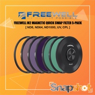FREEWELL M2 MAGNETIC QUICK SWAP FILTER 5-PACK [ND8 ND64 ND1000 UV CPL] [FW-M2-5PACK] CPL Filter ND F