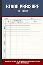 Blood Pressure Log Book: Daily Tracking with Weekly Overview | 2 Year (104 Weeks), BP (Systolic, Dia