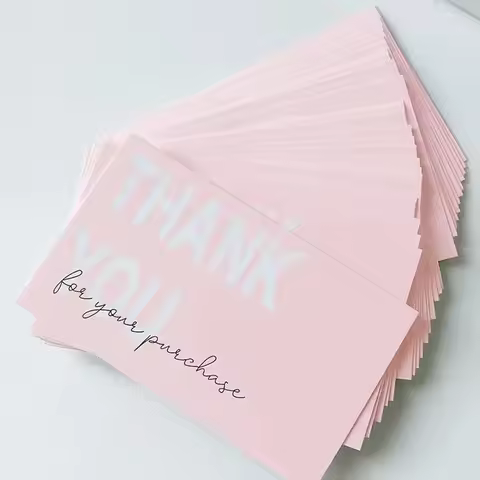 30/50 Pcs Thank You Card Business Card Order Thank You Party Card for Your Support Small Card Thank 