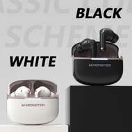 MONSTER Wireless Bluetooth Earphones Smart Touch Gaming Low Latency Sports Music Earbuds