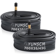 Tiub Basikal 700x35C/38C/40C/42C/43C AV48mm Injap Schrader 35/43-622 Tiub Dalam 700C Tiub Basikal Se