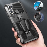 Vivo Y11 2019 Y12 Y15 Y17 Y19 Y50 Y30 Y91 Y91i Y95 Y91C Y5 2020 Protective case shockproof clip bracket strong magnetic suction bracket armored Panther mixed hard case mobile phone case