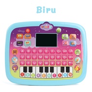 Tatajoy Mainan Laptop Anak Tablet Belajar Mainan Edukasi Anak Dengan Layar LED Belajar Tablet Mainan