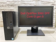 Dell Optiplex 3060 SFF core i3 gen 8 แรม 8 GB ฮาร์ดดิสก์(SATA) 1000 GB(ใส่ M2 ได้) 🔥วินโดว์แท้ อัพเดทได้🔥มือสอง พร้อมใช้งาน