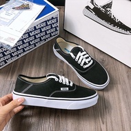 Vans Slip-Ons Shoes Hot Trend Vans Black Vans Shoes With Checked Pattern Laces And Vans Pattern FOG Full Box Bill