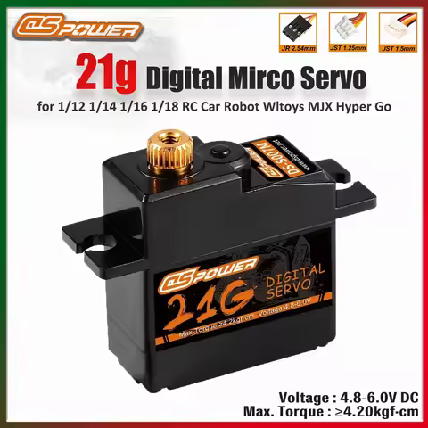 DSPOWER 21G Metal Gear Digital Servo Waterproof for MN99S MN78 MN168 MN82 1/12 1/14 1/16 1/18 RC Car