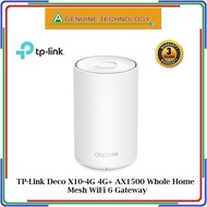 TP-Link Deco X10-4G 4G+ AX1500 Whole Home Mesh WiFi 6 Gateway - 3 Years Local Warranty
