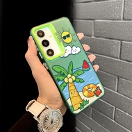 Coconut Seaside High-End Painted Phone Case Suitable for Samsung A13 A14 A15 A55 A35 S25 S24 S23 S22