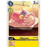 Digimon Card Code BT9-033 - Pillomon - Digimon - Common
