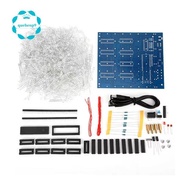 3D Led Cube Light DIY Kit 8x8x8 3mm LED Cube Blue Ray LED 4.5-5.5V LED Cube