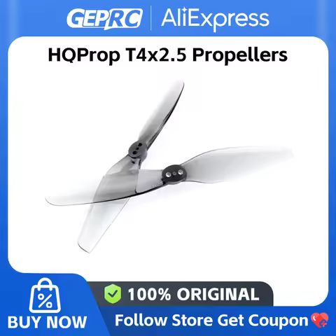 HQprop T4X2.5 Grey Properller PC Propeller for Tern-LR40 RC FPV Freestyle 4Inch MIni Drones DIY Part