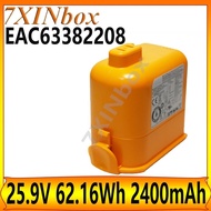 7XINbox EAC63382208 25.9V 62.16Wh 2400mAh Battery For LG Cord Zero A9 A9K-CORE A9MAX A9T-Ultra EAC63