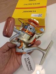 yumoshi power drag Reel Pancing paling dicari halus dan tangguh REELSKING Spinning 12 Ball Bearing