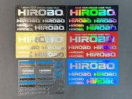 6pcs Hirobo Decal Sticker RC Helicopter 遙控 模型 直升機 飛機 裝飾 貼紙