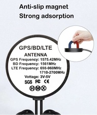 LTE+GPS+BD Tri-band Waterproof Antenna 28dbi Amplifier Outdoor Positioning Signal Booster SMA para