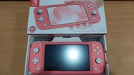 (二手主機)中古 NS switch lite 珊瑚紅色主機 9成5新 直購價4150 F