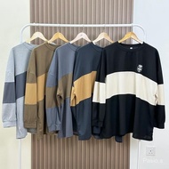 [BEST2U] TENNIS STRIPE SHIRT LONG SLEEVES