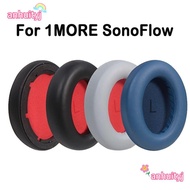 ANHUITYJ 1Pair Ear Pads, Soft Replacement Ear Cushion,  Protein Leather Foam Sponge Headset Earmuff 