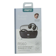 RASTO RS60 耳夾式氣傳導電量顯示真無線藍牙5.3耳機