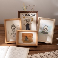 [SG Stock]Simple Wooden Photo Frame Table Decorations Picture Frame 3R 4R 5R 6R 8R A4 Birthday Valen