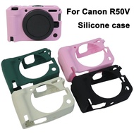 NEW R50V Soft Rubber Silicone Case For Canon EOS R50V Armor Body Cover Skin Back Protector For Canon