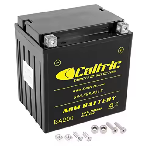 AGM Battery Compatible with Polaris Ranger 800 4X4 6X6 2010 2011 2012 2013 2014 12V 30AH CCA350 High