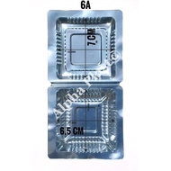 ALPHAPLAST - CONTENTS 100 PCS Mica/ BX 6A Cake Mica/ Food Mica/