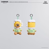 [100% Authentic New] CARNIVAL GOLF x CHANG COLD BREW BERNIE BEER KEYCHAIN Doll