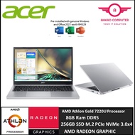 Acer Aspire 3 A315-24P-R5XG 15.6'' FHD Laptop Pure Silver ( Athlon 7220U, 8GB, 256GB SSD, ATI, W11, 